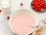 Mousse bavaroise framboise