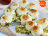 Pizza balls pesto