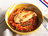 Poulet basquaise