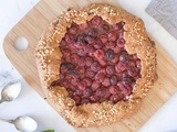 Tarte rustique aux cerises