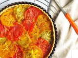 Tarte tomates moutarde