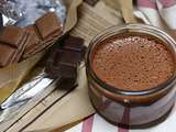 Mousse au chocolat au jus de pois chiche