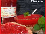 Confiture de Fraises à la Menthe Chocolat