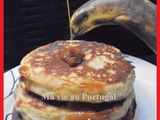 Pancakes à la Banane bien Mûre et Beurre d'Amandes