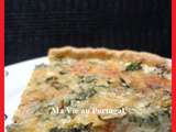 Quiche à la Portugaise (Chou / Chouriço / Lard)