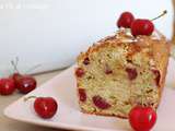 Cake cerise pistache sans gluten sans lactose