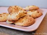 Cookies vanille pralin sans gluten sans lactose