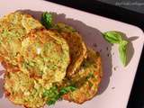 Galettes Courgette Feta Sans Gluten