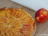 Tarte aux nectarines sans gluten sans lactose