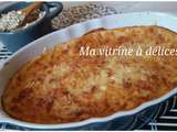 Gratin de courgettes à la crème d'avoine