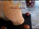 Pâte de noisettes