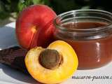 Confiture abricot et chocolat