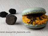 Macaron à la truffe noire du Périgord et patate douce