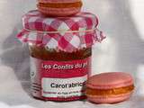 Macaron Carot’abricot et chocolat blanc