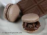 Macaron chocolat au lait