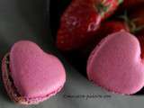 Macaron chocolat fraise *** corrections