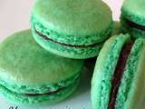 Macaron chocolat poire