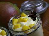 Mousse de mangue à l’anis