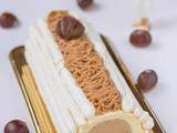 Bûche Mont Blanc