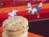 Cookies chocolat - oranges confites