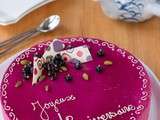 Entremet Cassis - Pistache