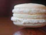 Macarons Chocolat blanc et Amandes - Orange