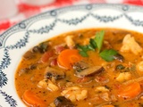 Magyaros Gombaleves - Soupe de champignons hongroise