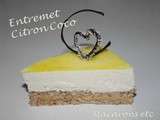 Entremet Citron Coco