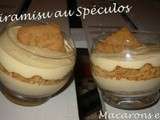 Tiramisu au Spéculos