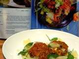 Boulettes géantes de veau au fromage en grain