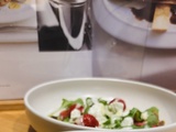 Carpaccio de betteraves au fromage de chèvre