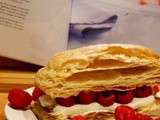 Mille-feuilles aux framboises