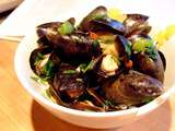 Moules vapeur aux aromates