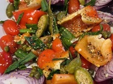 Pâtes aux légumes grillés