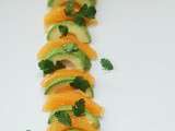 Salade avocat-orange