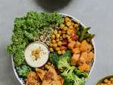 Buddha bowl au houmous