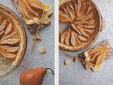 Tarte aux poires et safran