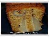 Cake poire banane