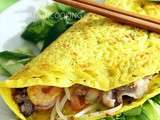 Banh xeo, crêpe vietnamienne