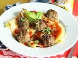 Boulettes de viandes épicés à l'italienne