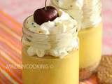 Mousse de mangue sur Speeculos® coco