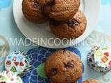 Muffins tout choco et banane