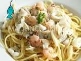 Spaghettis aux fruits de mer