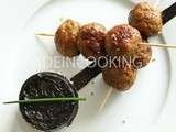 Tsukune teriyaki-Brochettes de boulettes japonaise