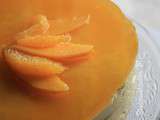 Entremets Mangue-Passion Insert Gelée Mangue/Passion/Ganache Chocolat pour un Yummy Birthday