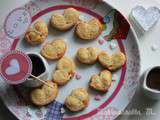 Mini-Palmitos Coeurs et leur coulis chocolat