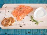 Saumon Gravlax au gingembre