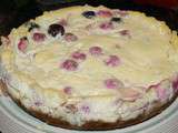 Cheesecake aux fruits rouge