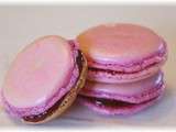 Macarons à la framboise