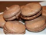 Macarons au chocolat